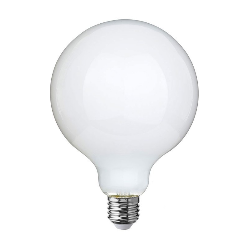 LED Milky Globe G125 18W E27 2700K Filament Bulb