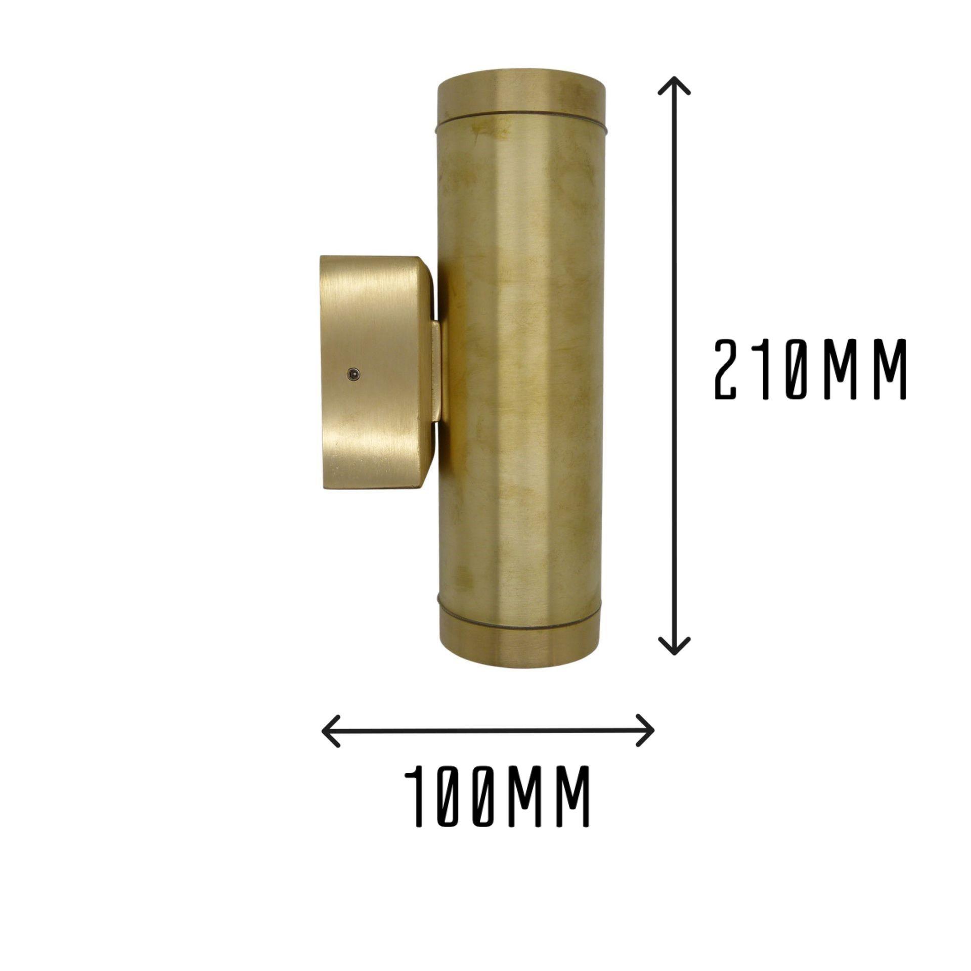 Up & Down Wall Light (Raw Brass)