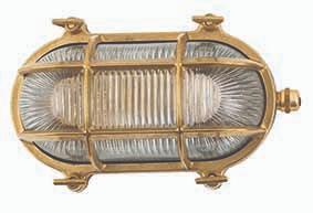 Small Standard Bulkhead (Raw Brass)